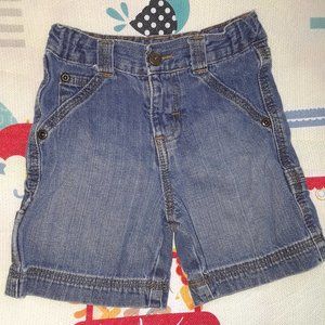 Boy Blue Jean Cargo Shorts